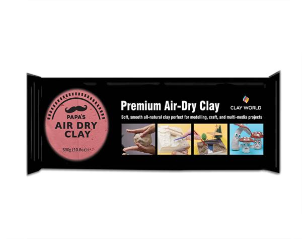 Argile Air Dry rouge 300g