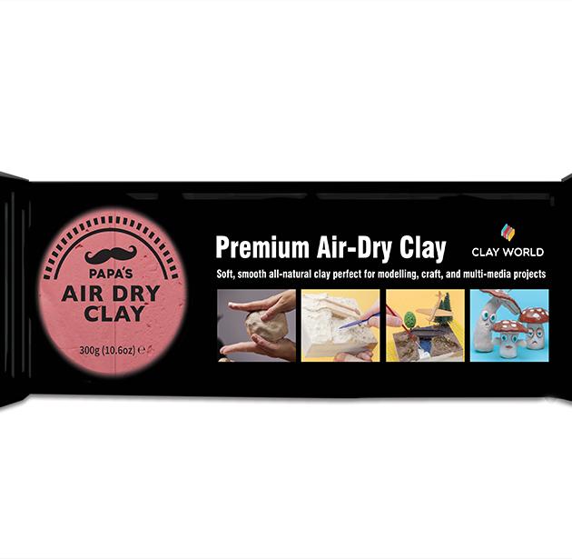 Argile Air Dry rouge 300g