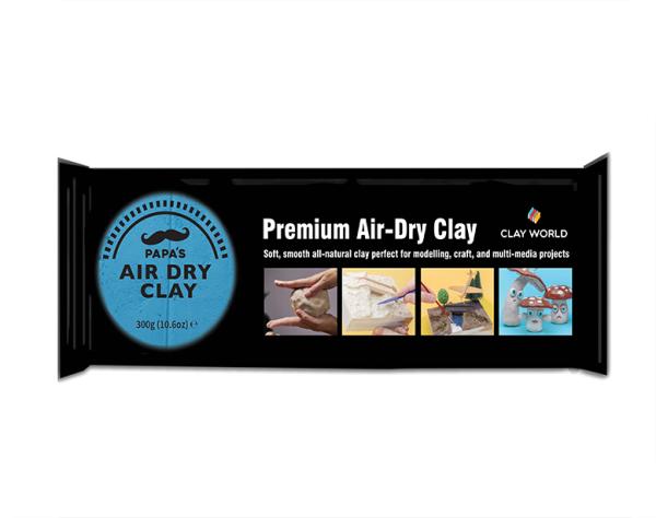Argile sèche à l'air bleu 300g