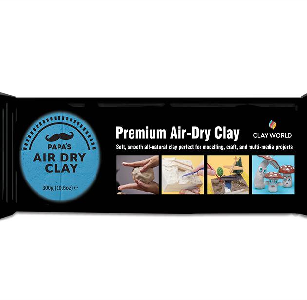 Argile sèche à l'air bleu 300g