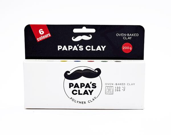 Papas clay 6 boja 200g